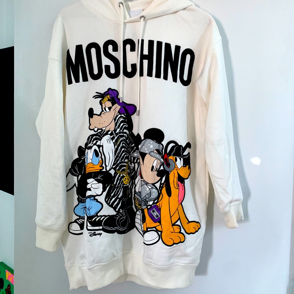 2018 Moschino H&M Collection Disney Sweater Dress